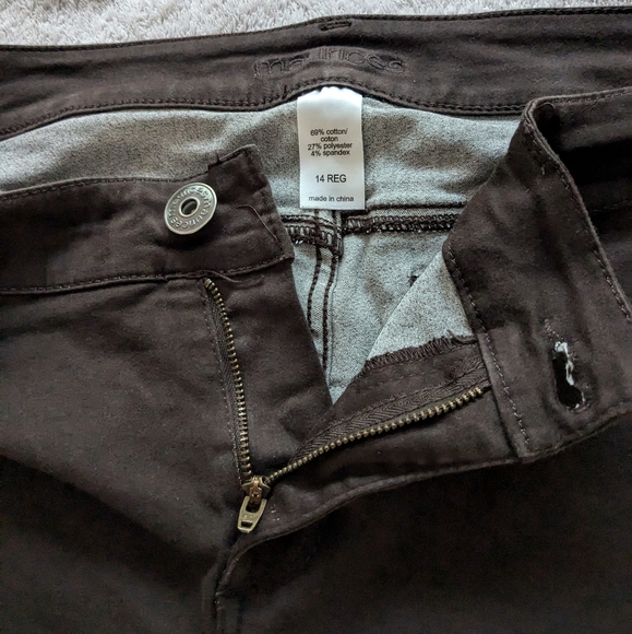 Vintage 2000's, Maurices, brown, skinny jeans - Picture 6 of 9